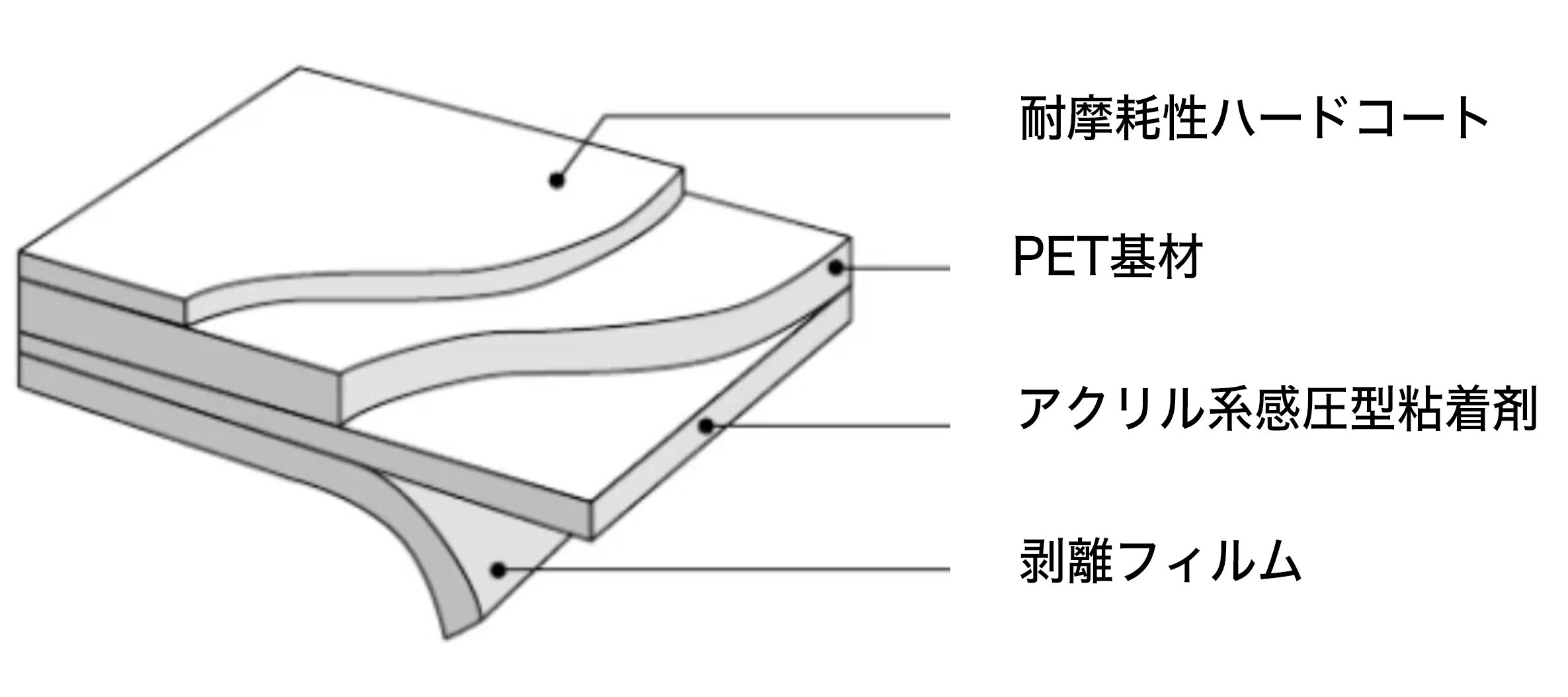 フィルム断面図